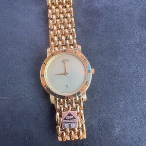 Citizen Gold-Tone Watch with Roman Numerals